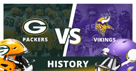 vikings packers all time record|Vikings vs. Packers: The History .